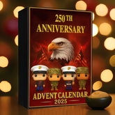 U.S. Military 250th Anniversary  Collector’s Advent Calendar